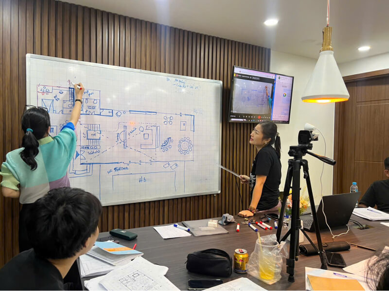 Nội dung học từng chương được Frank Design Academy thiết kế khoa học, dễ tiếp thu