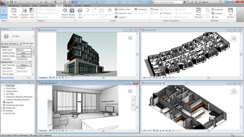Học phần Khóa học Revit Architecture TPHCM chi tiết từ cơ bản đến nâng cao