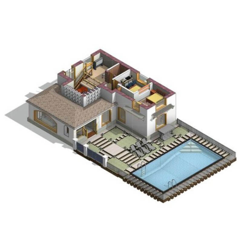 &nbsp;Sản phẩm Revit nổi bật của học viên tại Frank Design Academy