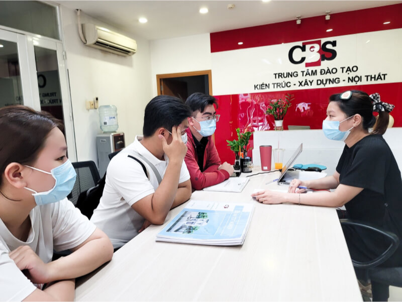 CBS chuyên đào tạo khoá học thiết kế nội thất uy tín tại TPHCM