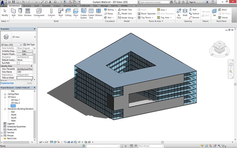 Cấu hình máy cho Revit 2020 phù hợp với các dự án đơn giản