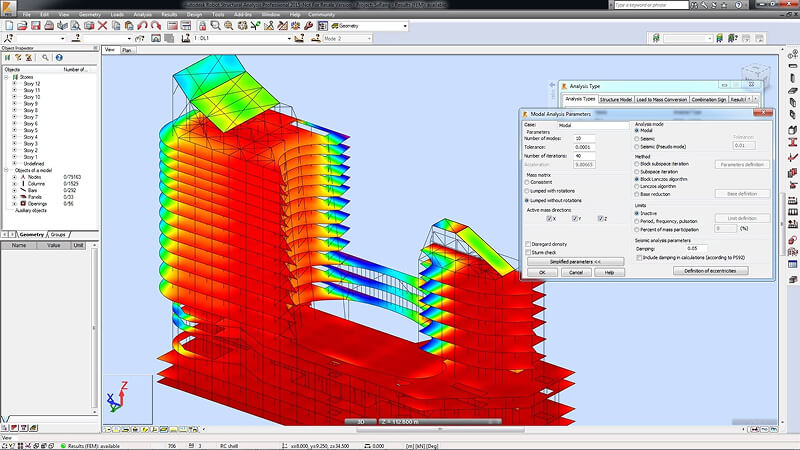 Tích hợp công cụ lập trình với Robot Structural Analysis để đánh giá độ bền công trình