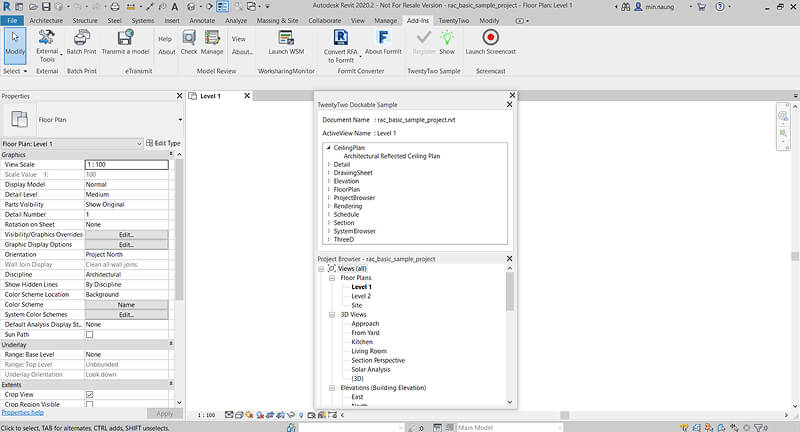 Tích hợp giao diện lập trình hỗ trợ người dùng thiết kế dự án kiến trúc tốt hơn