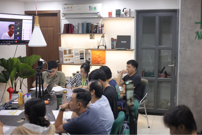 Học viên tham gia khóa học Dynamo Revit tại Frank Design Academy