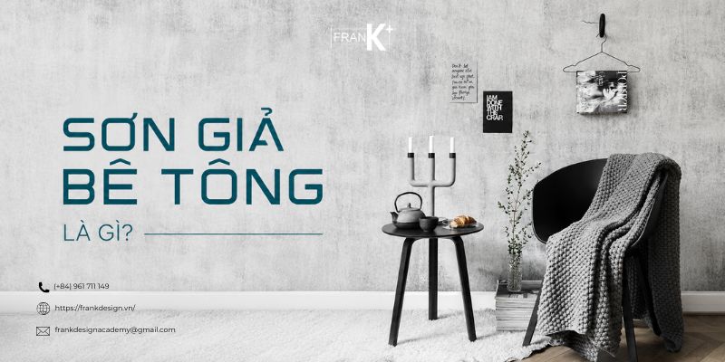 Sơn giả bê tông là dòng sơn hiệu ứng tạo bề mặt mô phỏng kết cấu bê tông thô với độ loang, chiều sâu và cảm giác vật liệu chân thật hơn so với sơn nước thông thường
