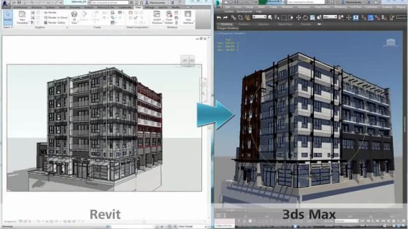 Thiết kế phối cảnh 3D chuyên nghiệp thì nên học 3DMax hay Revit?